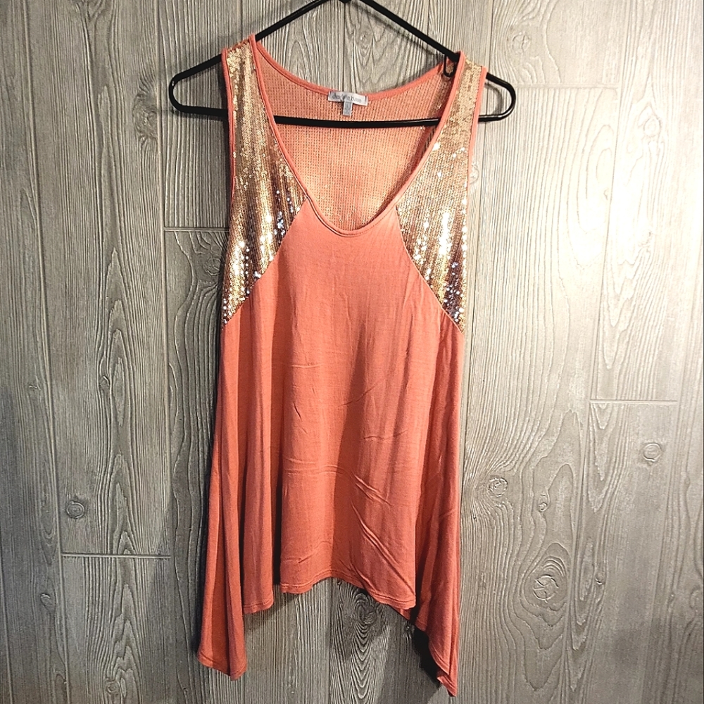 Charlotte Russe Pink Tank Top- LG